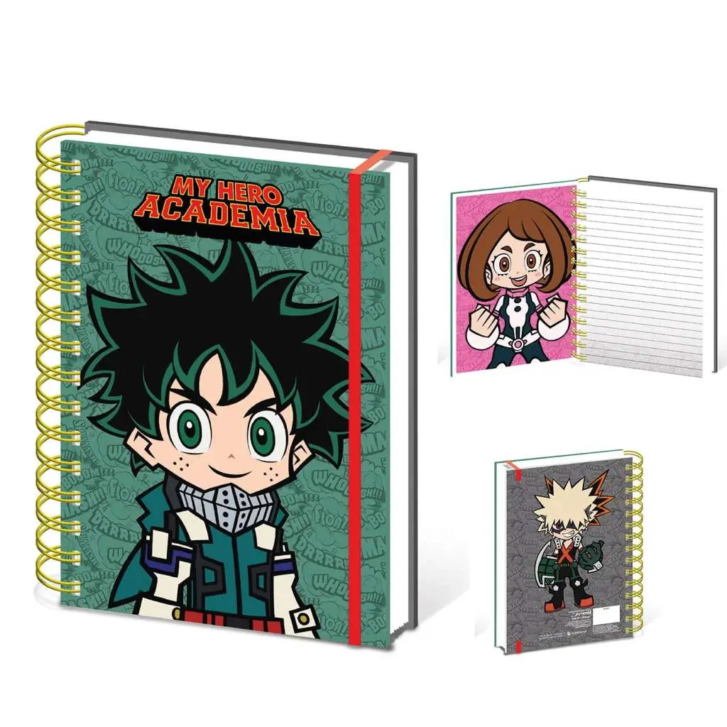 MY HERO ACADEMIA - Chibi A5 Wiro Notebook - Figurine